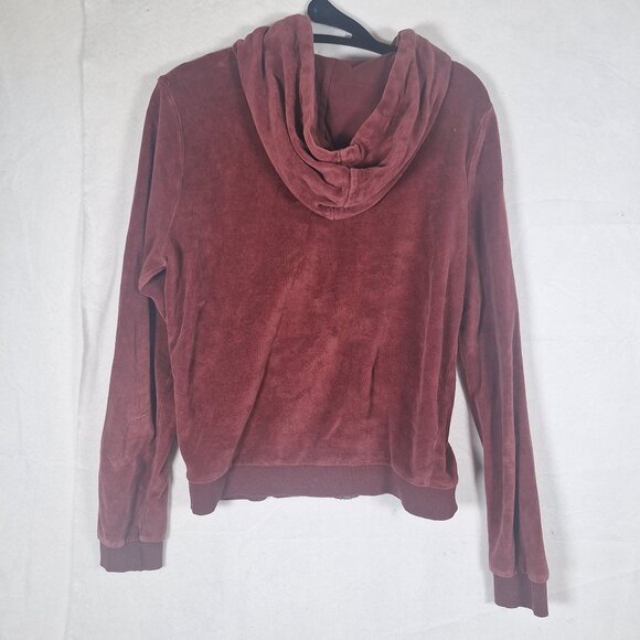 Zara full zip burgundy jacket size - Picture 2 of 5